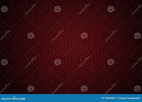 Red Metallic Mesh Background Texture Stock Illustration Illustration