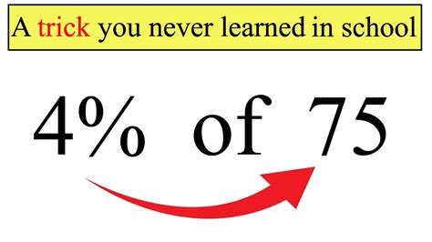 Best Percentage Trick Mental Trick Percentages Made Easy With This