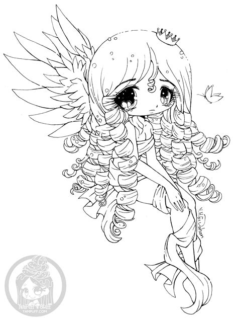 Cute Chibi Girls Coloring Page Coloring Home