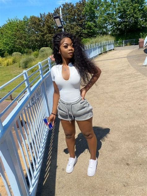 Chill Outfits For Black Women Girls Summer Outfits Hot Summer Outfits Cute Simple Outfits