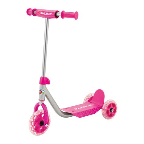 Razor Jr Lil Kick Three Wheel Scooter Pink Ages 3