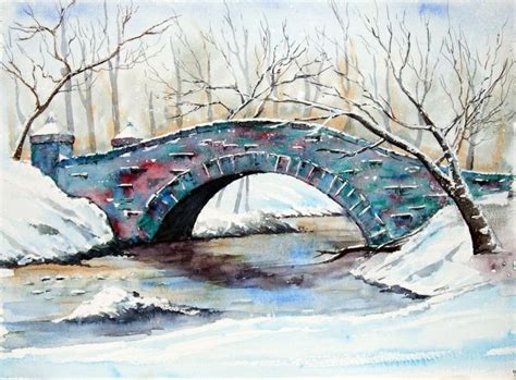 Watercolor Paintings Of Bridges At Explore