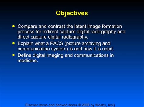 Introduction To Digital Radiography And Pacs Ppt