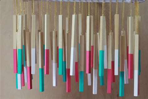How To Make A Diy Color Cord Wood Dowel Pendant Light Flickr