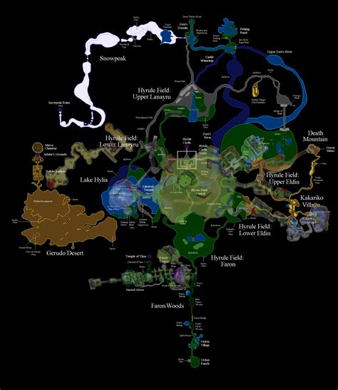 Legend Of Zelda Twilight Princess Maps Legendsf