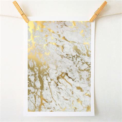 Buy Original Gold Marble Pattern A1 A2 A3 Or A4 Art Prints On Art