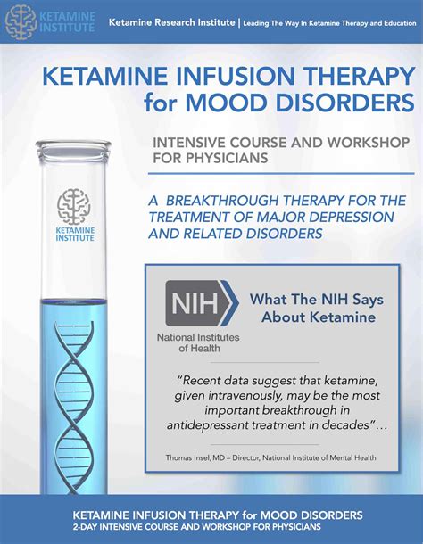 Ketamine Infusion Therapy Training Course Ketamine Research Institute