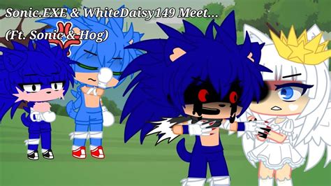 Sonicexe And Whitedaisy149 Meet Ft Sonic And Hog Gacha Club