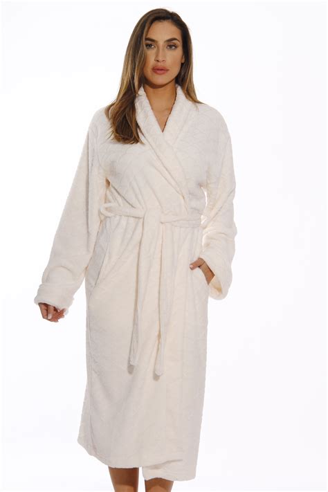Just Love Just Love Kimono Robe Bath Robes For Women Cream Small
