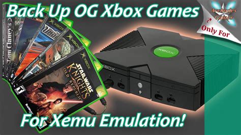 How To Backup Original Xbox Games For Emulation Using A Modded Xbox