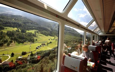 The Glacier Express The Slowest Express Train In The World Lets You