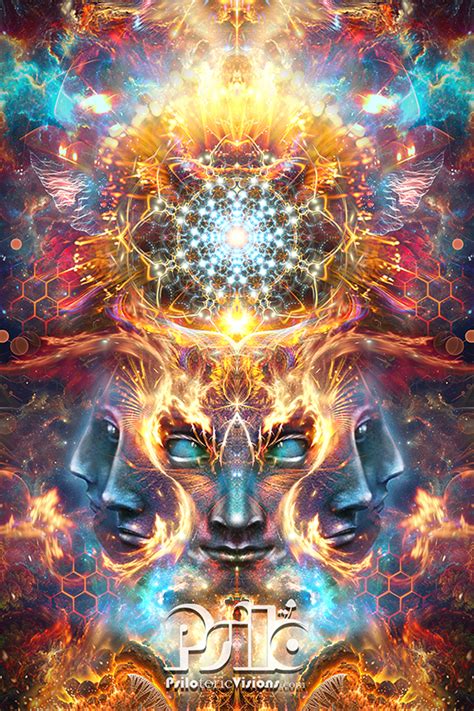The Wanderers Many Faced God Canvas In 2020 Visionary Art