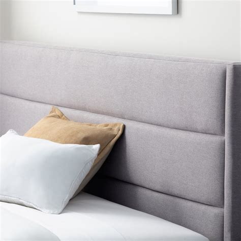 Brookside Amelia Stone King Composite Upholstered Bed In The Beds