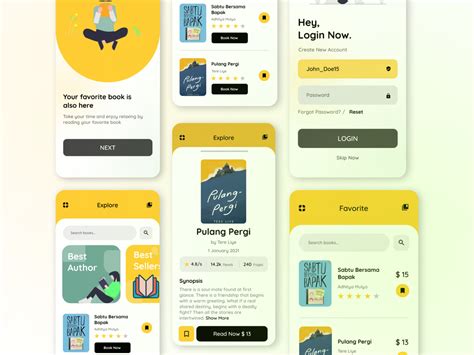 Book Store App Ui Design Uplabs