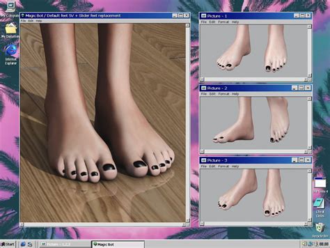 👽 Slider Feet Replacement Sims 4 Nails Sims 4 Cc Packs Sims 4 Cc Shoes