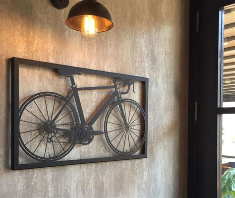 Metal Bicycle Wall Art Cycling Ts Bike Ts Bicycle Etsy Pared De Madera Decoración