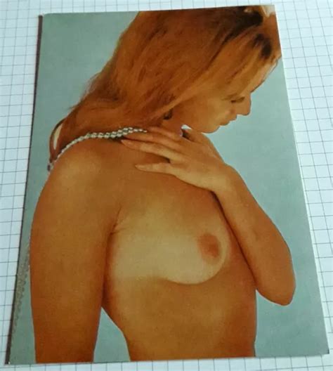 Alte Ak Erotik H Bsche Frau Nackt Nude Woman Vintage Pin Up Model Picclick