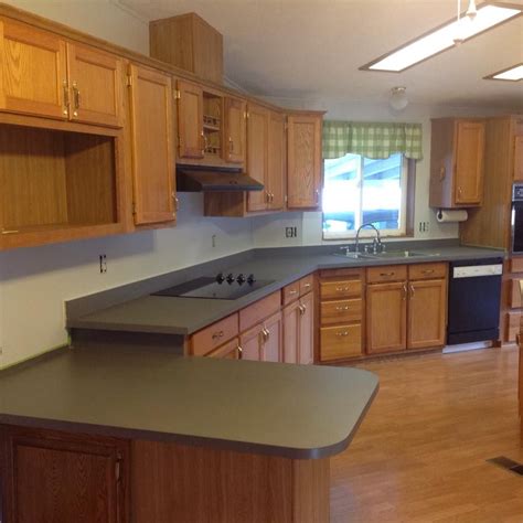 Manufactured Home Kitchen Makeover Home Kitchens Manufactured Home Home