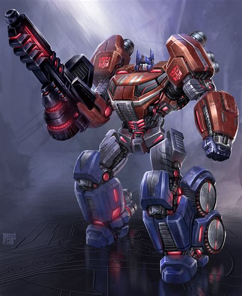 Transformers Fall Of Cybertron Optimus Prime Vehicle