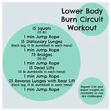 Pictures of Lower Body Circuit Training Routines