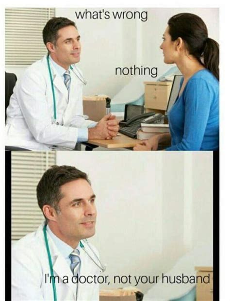 At The Doctors Office Doctor Jokes Medical Humor Best Funny Pictures
