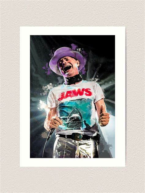 Painting Of Gord Downie Art Print For Sale By Davidloblaw Redbubble