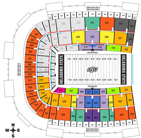 Cowboys Stadium Seating Chart 2017 Cabinets Matttroy