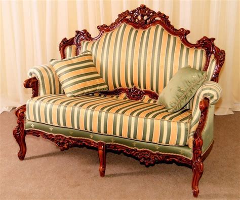 Vintage Wooden Sofa