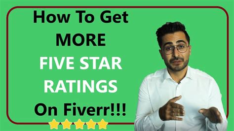 How To Get 5 Star Ratings On Fiverr Youtube