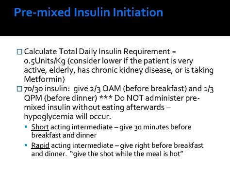Insulin Initiation And Titration Insulin Topics We Will