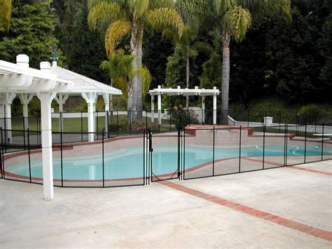 Diy pool fencing installation instructions. Mesh Pool Fence Gallery - ChildGuard DIY Removable Pool Fencing