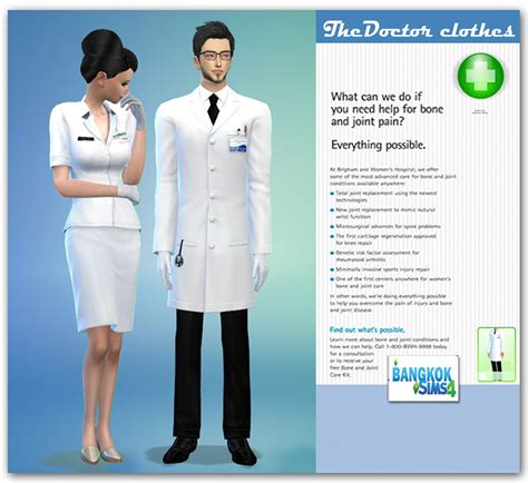 Sims 4 Cc Doctor Outfits Accessories Mods And More Fandomspot