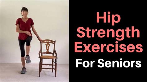 Hip Strengthening Exercises For Seniors Youtube