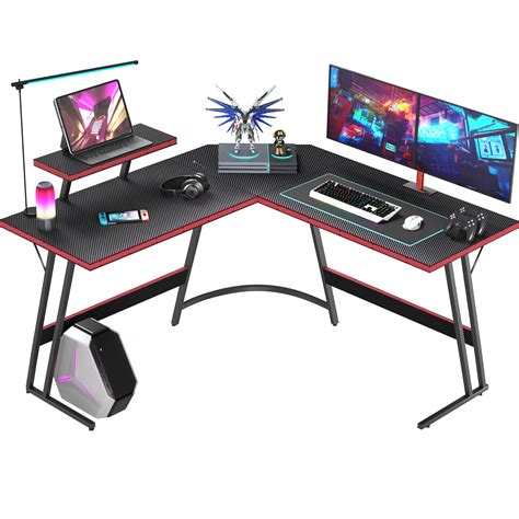 Homall L Shaped Gaming Desk 51 Inches Corner Office Gaming Desk With