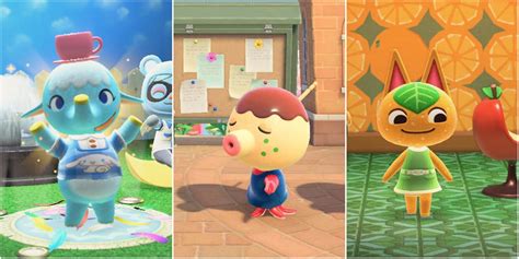 Animal Crossing New Horizons Best Villagers For A Food Themed Island