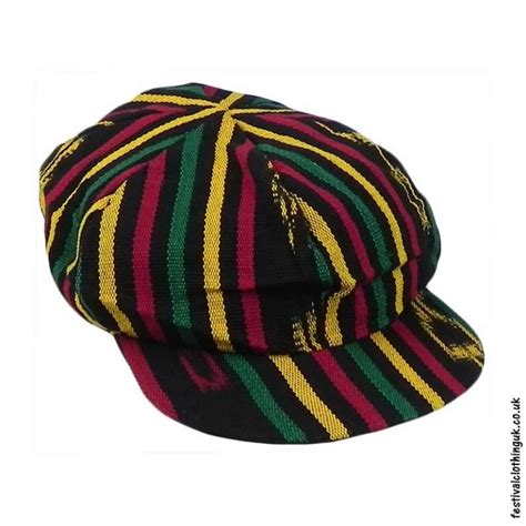 Applejack Cap Rasta Colours Festival Hats The Festival Clothing Co