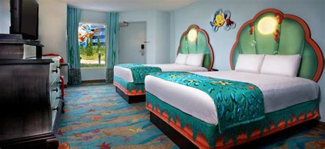 Disney World Themed Hotel Rooms Royal Cars Little Mermaid Lion King