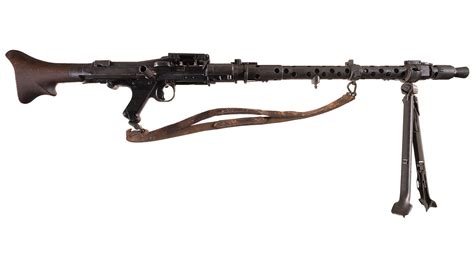 Nazi Mg 34 Light Machine Gun Rock Island Auction