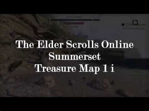The Elder Scrolls Online Summerset Treasure Map I Youtube