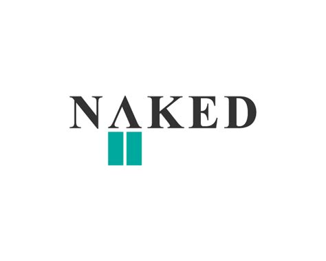 Conservative Serious Clothing Logo Design For NAKED By 1st Design
