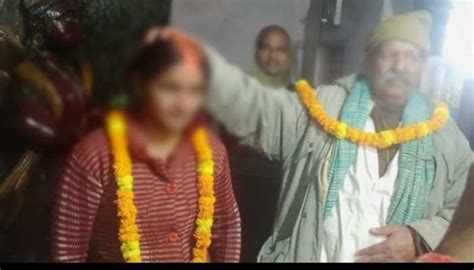 Omg 70 साल के ससुर ने 28 साल की बहू से की शादी मांग भर मंदिर में लिए सात फेरे समस्तीपुर समाचार