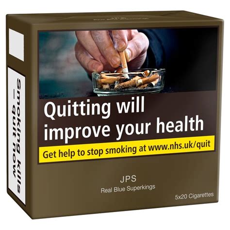 Jps Real Blue Superkings Cigarettes Multipack Morrisons