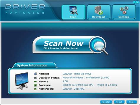 Driver Navigator 1 Computer 1 Year Auto Detect Device Drivers