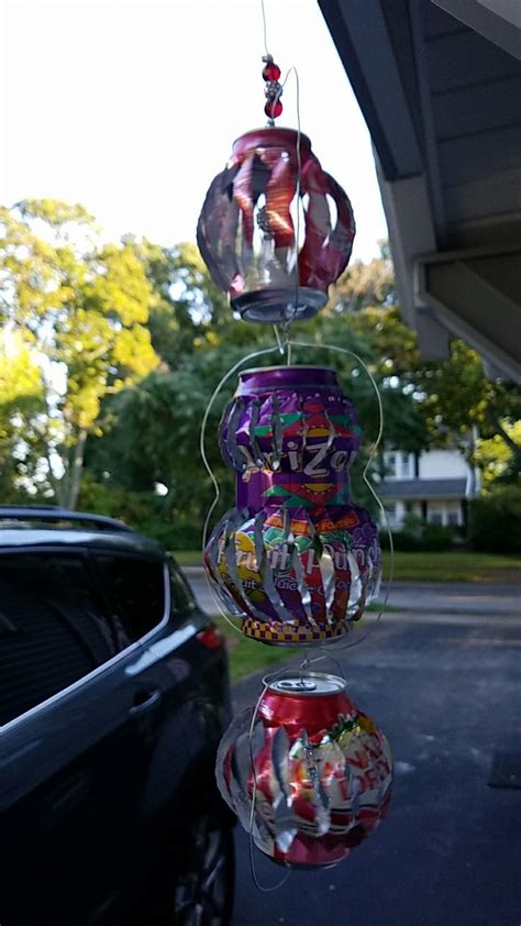 Triple Wired Soda Can Wind Spinner Crafts Diy Projects