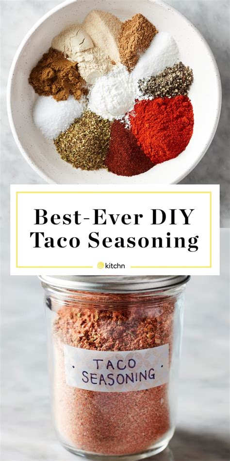 how to make homemade taco seasoning kitchn