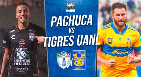 Pachuca vs Tigres UANL EN VIVO alineaciones a qué hora y dónde ver