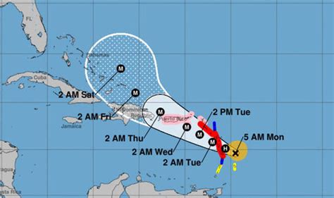 Hurricane Maria 5am Update From The National Hurricane Center Noaa