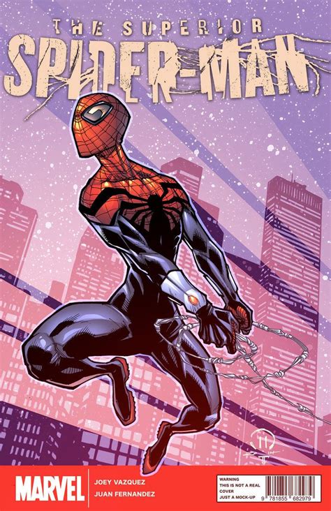 Superior Spiderman Cover Mockup By Juan7fernandez On Deviantart Marvel