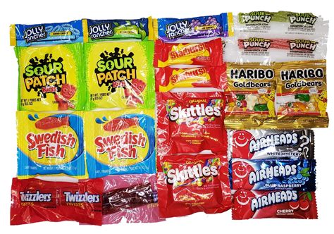 Assorted Candy Party Mix Approximately 34 Oz Varity Fun Pack Box Of