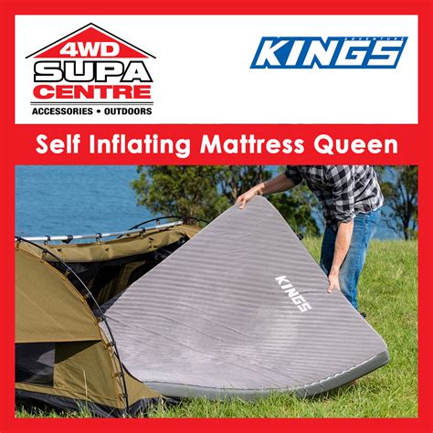 Insulated self inflating camping mat bed waterproof portable lightweight foil. Kings Soft Foam Queen Size Self Inflating Mattress ...